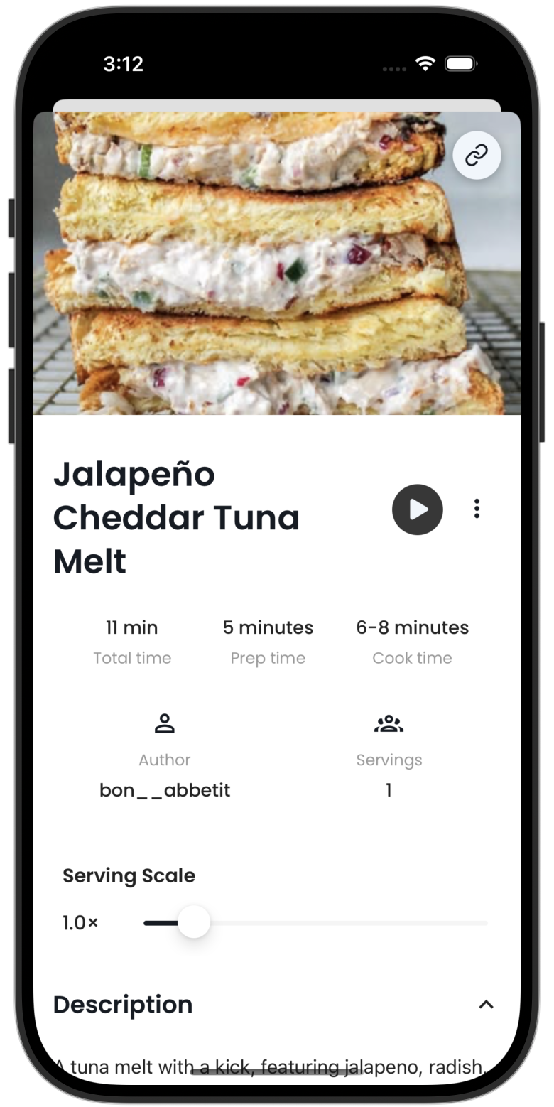 BeChef App Screenshot