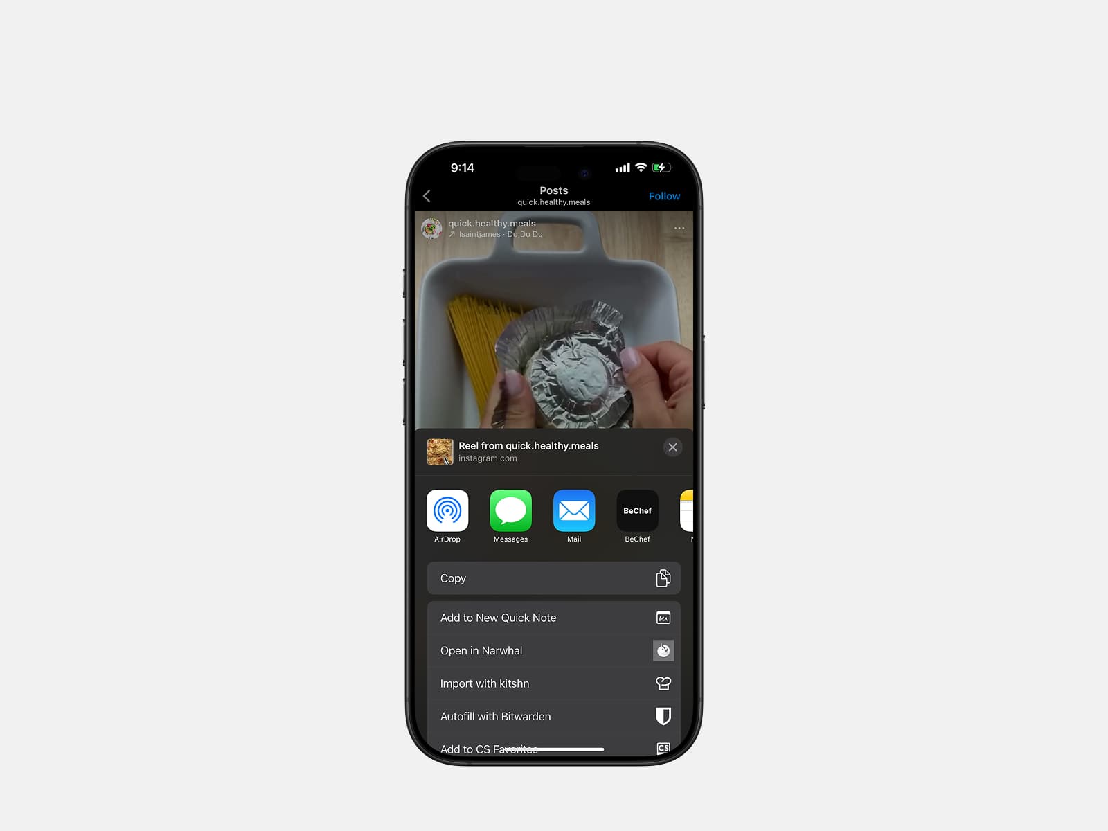 Cover Image for How to Import Recipes from Instagram