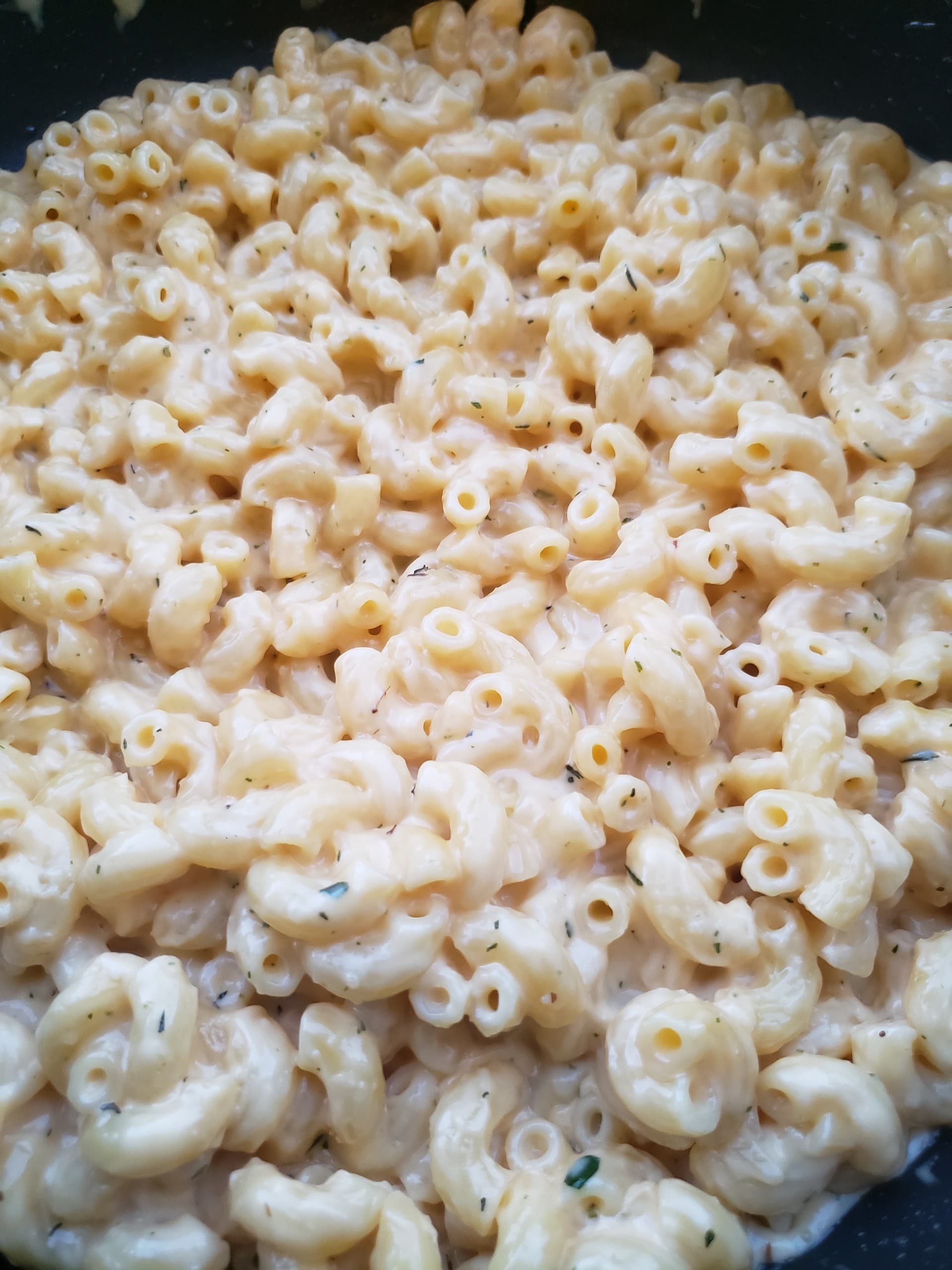 Creamy Garlic Macaroni and Cheese