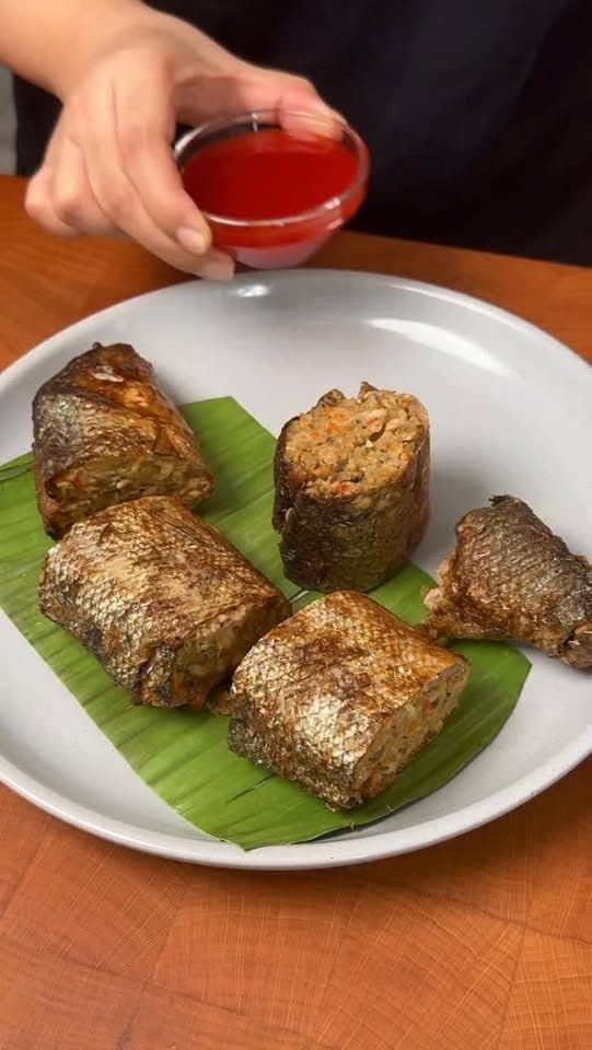 Stuffed Fish (Rellenong Bangus)