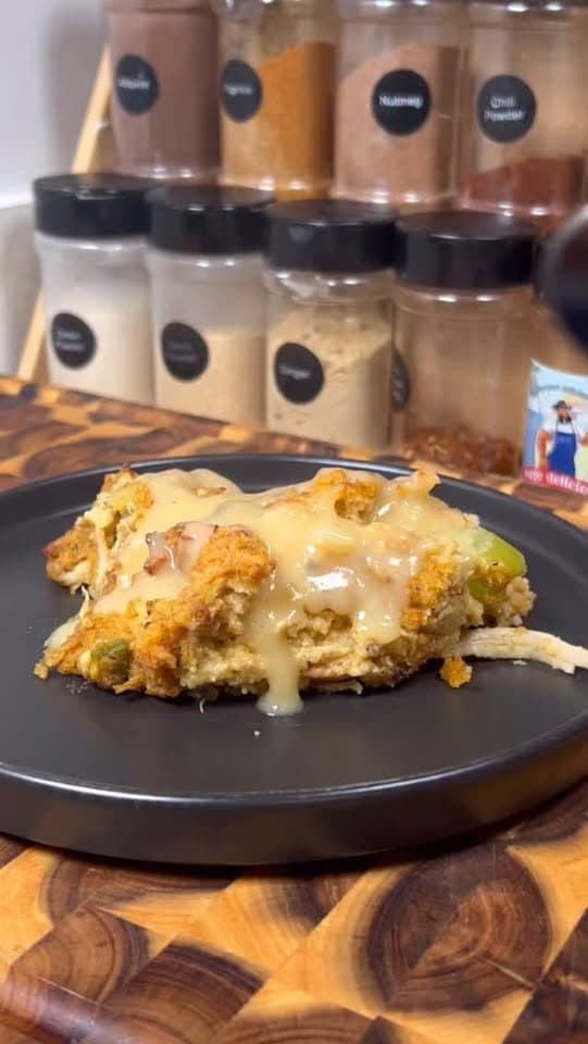 Chicken Dressing Casserole