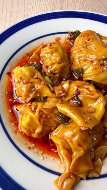Chilli Oil Wontons