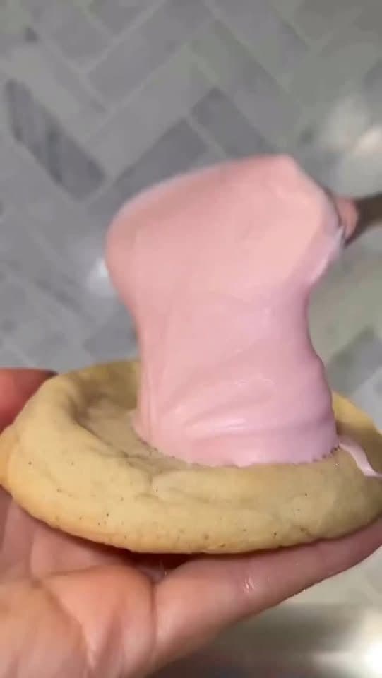 Copycat Crumbl Pink Sugar Cookie