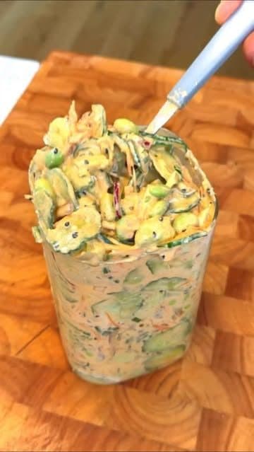 Creamy Cucumber Salad