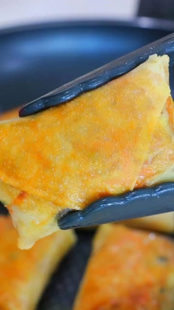 Crispy Chicken Spring Roll Pockets