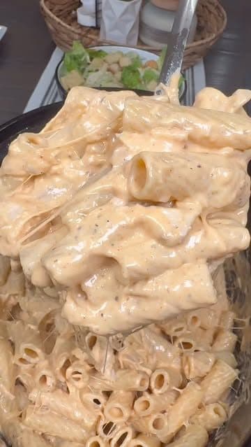 Crockpot Buffalo Chicken Pasta
