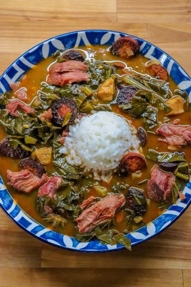 Gumbo Z'herbes (Green Gumbo)