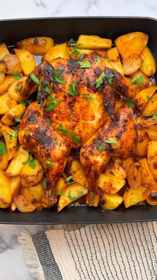One-Pan Paprika Chicken and Potatoes
