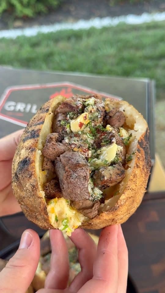 Steak Loaded Potatoes