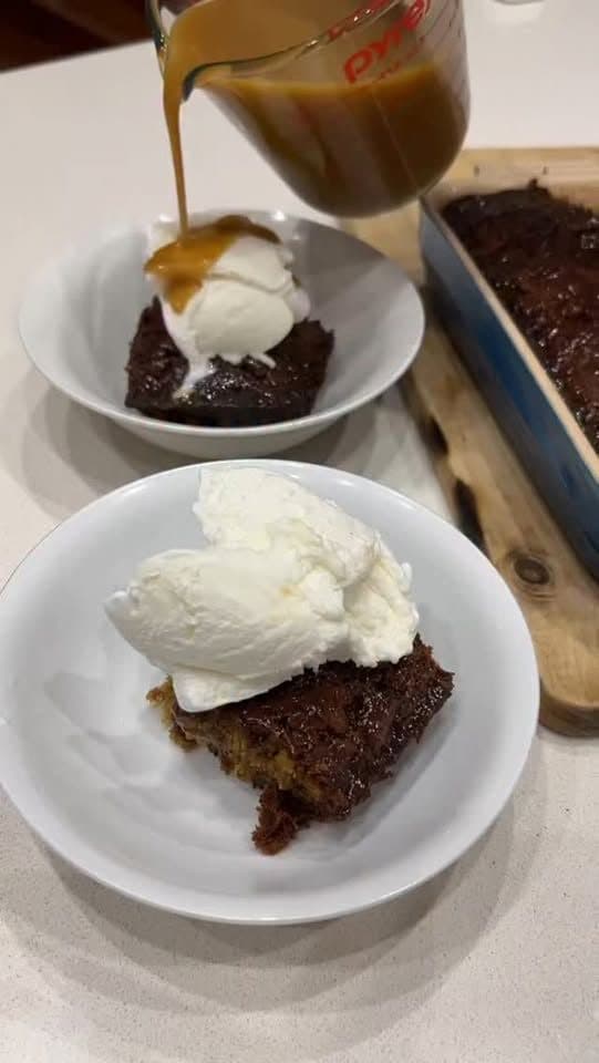 Sticky Date Pudding with Butterscotch Sauce