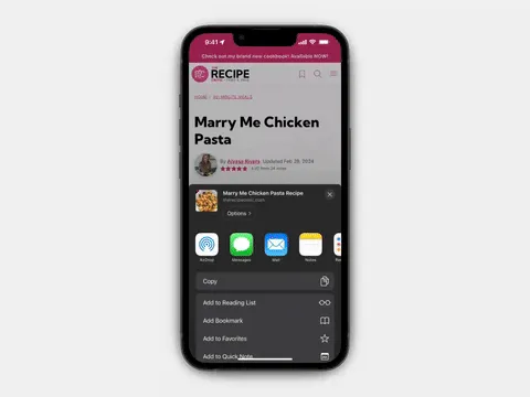 Scroll to the right